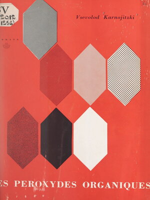 cover image of Les peroxydes organiques